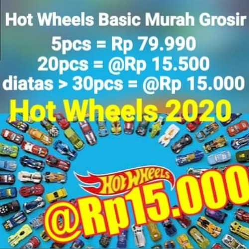 Foto Produk Hot wheels basic 2017 grosiran murah dari N&J Toys