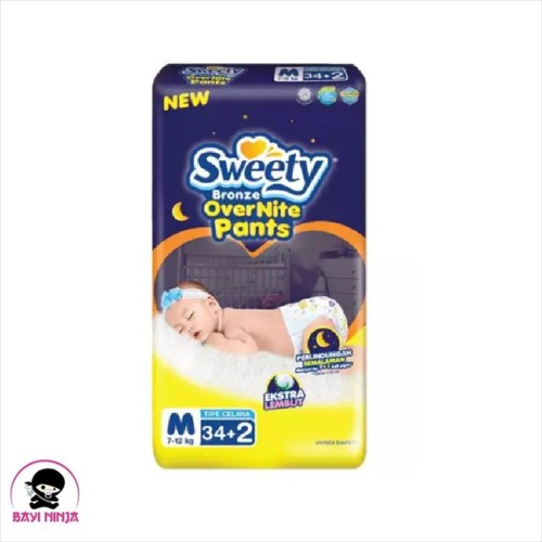 Foto Produk SWEETY Bronze OverNite Pants Popok Celana M34 M 34 dari BAYININJA