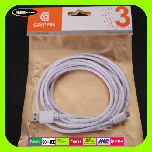 Jual Kabel Data Micro USB 2 Meter Griffin Original For All