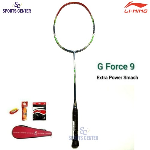 Foto Produk BEST DEAL Raket Badminton Lining G Force 9 / G-Force 9 FULLSET dari Sports Center