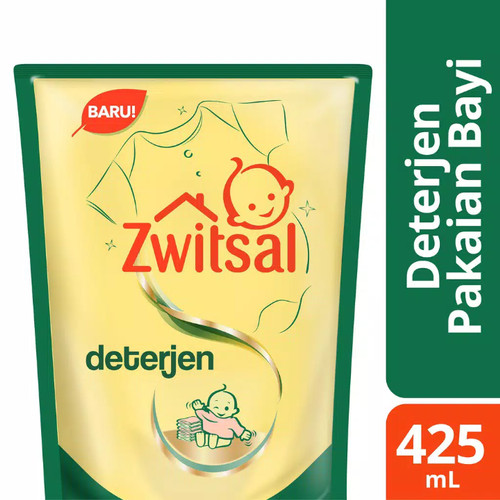 Foto Produk Zwitsal Baby Fabric Detergent 425ml Deterjen Pembersih Pakaian Bayi dari Nic Shop