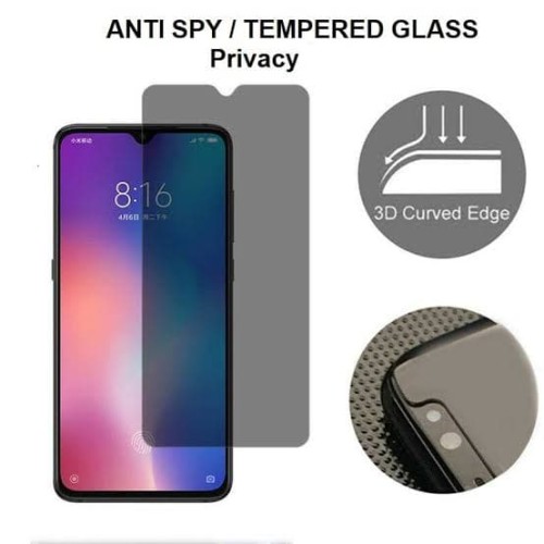 Foto Produk ANTI GORES TEMPERGLASS TEMPERED GLASS ANTI SPY PRIVACY XIAOMI REDMI 8A dari Platinum mobile phone