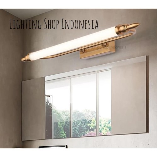 Jual Lampu  Wastafel  dinding body gold LED 11watt 65cm 