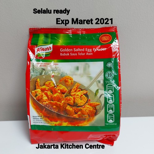 Foto Produk Knorr Golden Salted Egg powder 270 gr dari Jakarta Kitchen Centre