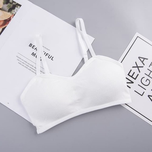 Foto Produk Pakaian Dalam Wanita / Bra Tanpa Kawat /Sport Bra #07 - Putih dari Bless Store ID