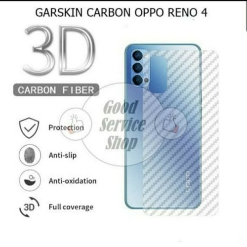 Foto Produk SKIN CARBON OPPO RENO 4 - ANTI GORES BELAKANG OPPO RENO 4 dari BenuaCell