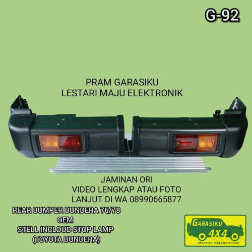 Foto Produk bumper belakang land cruiser toyota bundera dari PramGarasiku