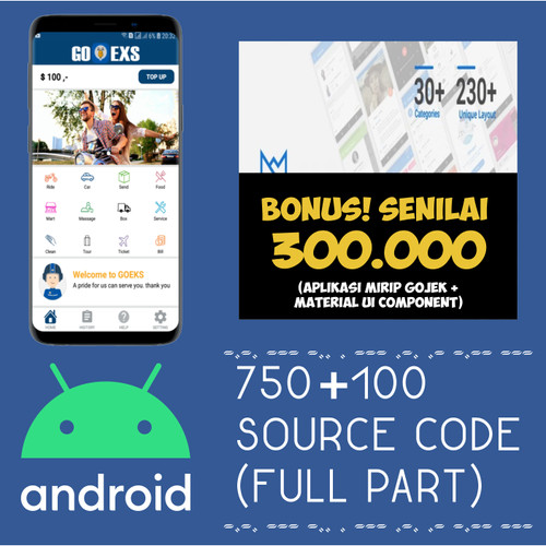 Jual 750 Source Code Program Aplikasi Android All Part Kab Sleman Code Orayo Tokopedia