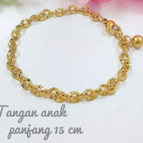 Foto Produk Gelang Titanium Anak Anak Rantai motif dari metta123