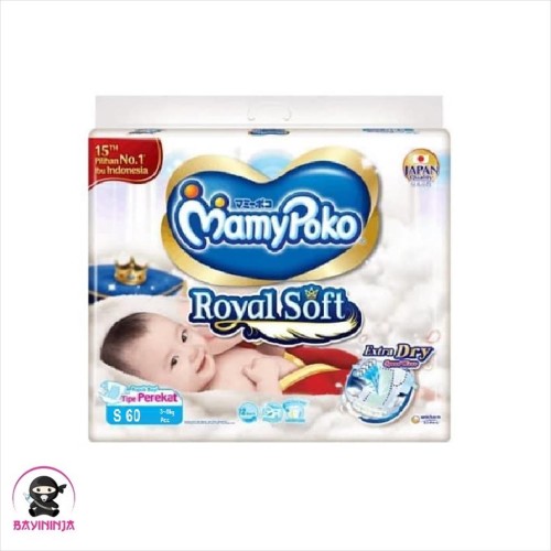 Foto Produk MAMYPOKO Extra Dry Extra Soft Popok Perekat S60 / S 60 dari BAYININJA