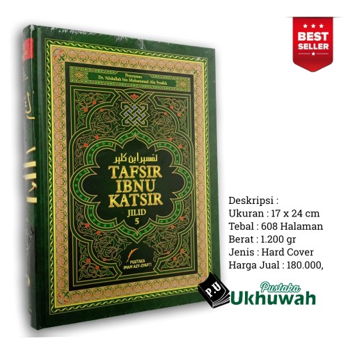 Foto Produk Tafsir Ibnu Katsir Jilid 5 dari TB. Ukhuwah