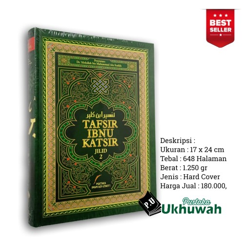 Foto Produk Tafsir Ibnu Katsir Jilid 2 dari TB. Ukhuwah