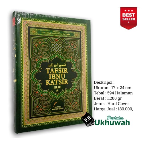 Foto Produk Tafsir Ibnu Katsir Jilid 6 dari TB. Ukhuwah