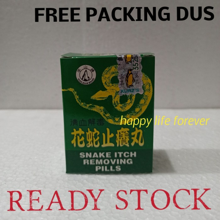 Jual Snake Itch Removing Pills (darmaflam) - obat gatal cap ular - Kota ...