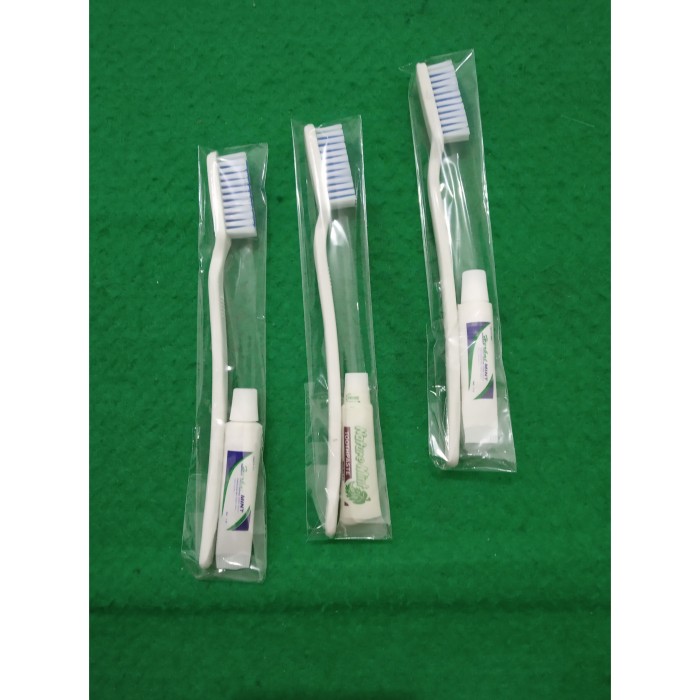 Jual dental kit / odol hotel / pasta gigi hotel / sikat gigi hotel