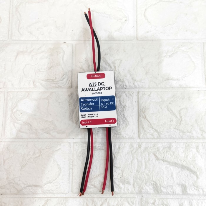 Jual automatic transfer switch DC input 12V-80V 30A ATS DC switcing ...