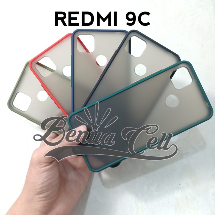 Foto Produk SOFTCASE XIAOMI REDMI 9C - CASE MATTE FULL COLOUR XIAOMI REDMI 9C - Merah dari BenuaCell