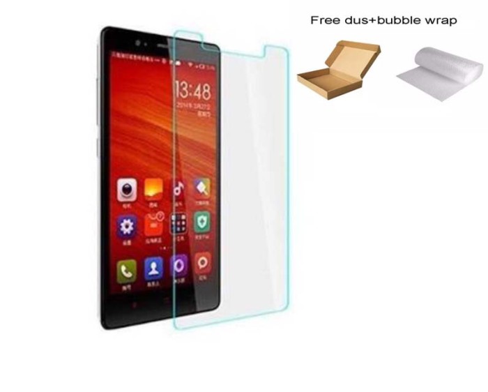 Foto Produk Xiaomi Redmi Note 2 Tempered Glass Screen Protector Anti Gores dari Sentosa Jaya Selalu
