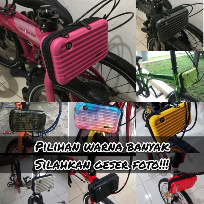 Foto Produk Tas Sepeda Lipat Front Block seli dari Rumahan Shop Online