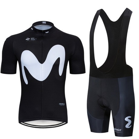 Foto Produk MOVISTAR 001 Setelan Jersey Sepeda Lengan Pendek Quick Dry dari Pedoyo