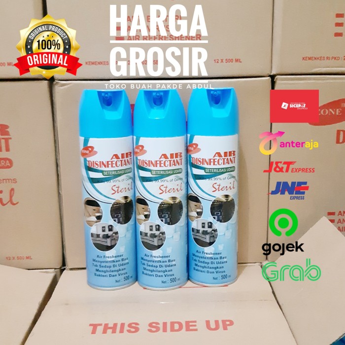 Foto Produk Zone Air Disinfectant Spray 500ml Original 100% - Grosir - green tea dari Toko Buah Pakde Abdul
