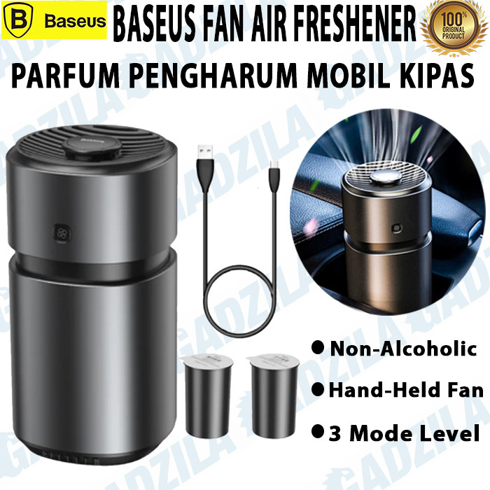 Jual Baseus Car Breeze Fan Air Freshener Purifier Pengharum Mobil Kipas