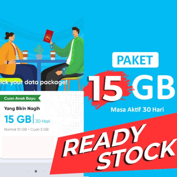 Jual Kartu Perdana by.U byU by u Telkomsel paket 10 GB 30 ...
