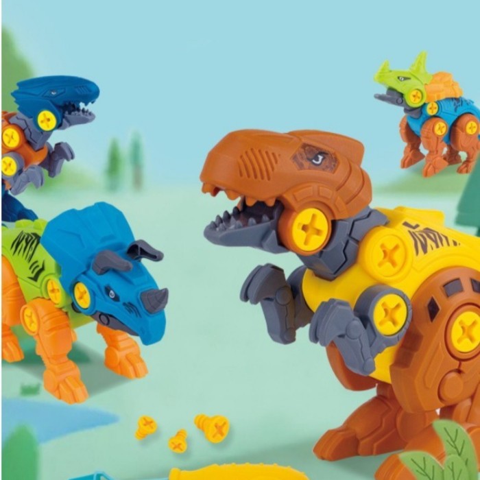 Foto Produk mainan anak Bongkar pasang Dinosaurus with telur dari AUTO KID II