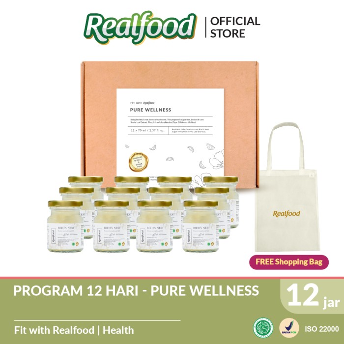 Foto Produk Realfood Pure Wellness Free Shopping Bag dari Realfood
