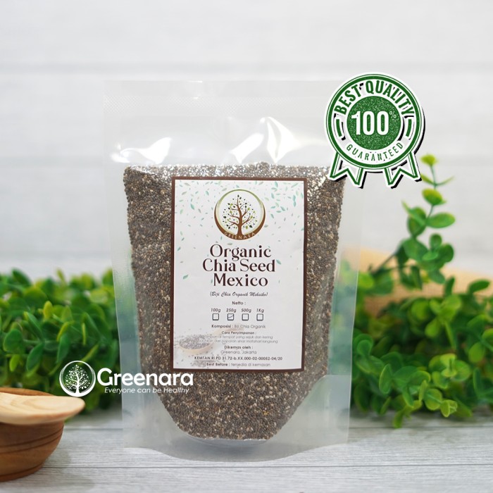 Foto Produk Chia Seed Mexico Organic 250gr dari greenara.id