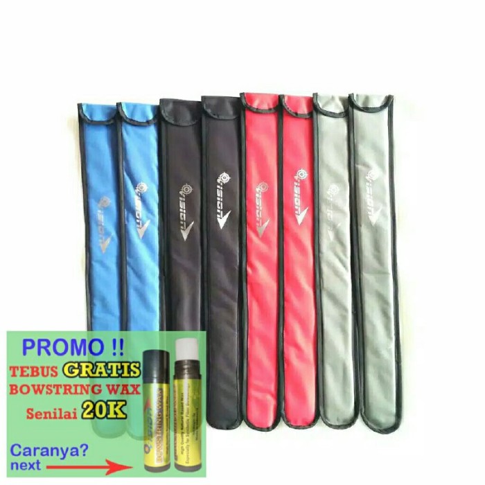 Foto Produk SARUNG LIMBS BUSUR STANDAR RECURVE |TAS TEMPAT LIMBS PANAHAN ARCHERY - Black dari Vision Archery Club