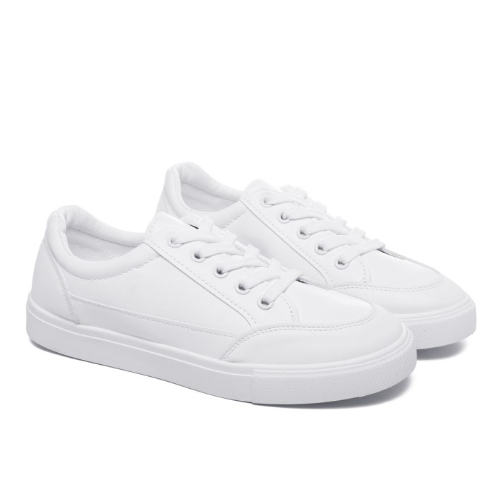 Foto Produk PVN Sepatu Sneakers Wanita Import 479 - white white, 39 dari PVN Official Store