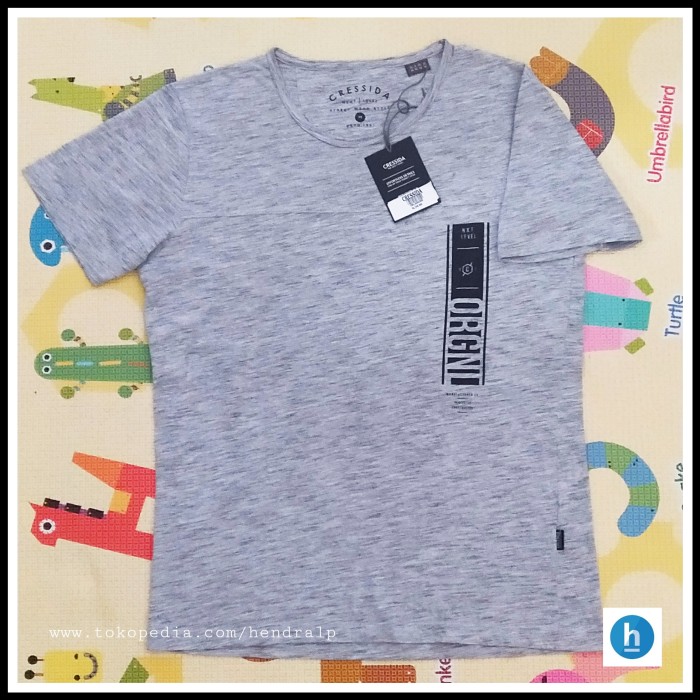 Foto Produk Kaos Cressida Original -Grey M dari hendralp