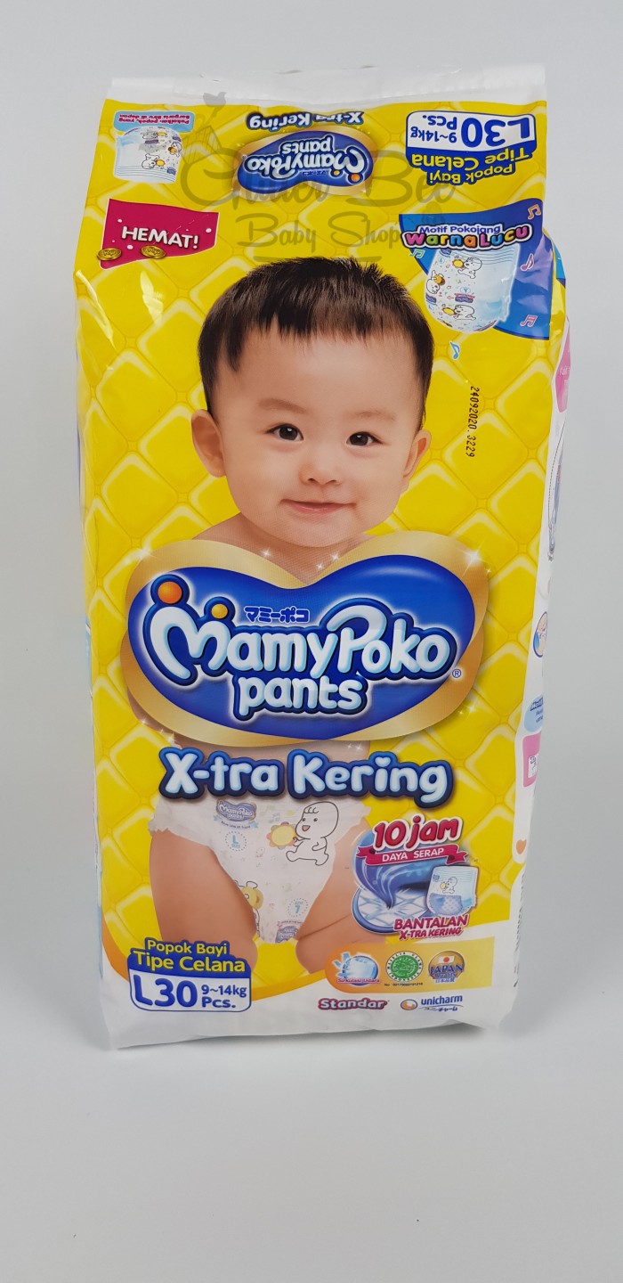 Foto Produk Mamy Poko Pants Standar size L(30) dari Glitter Bee
