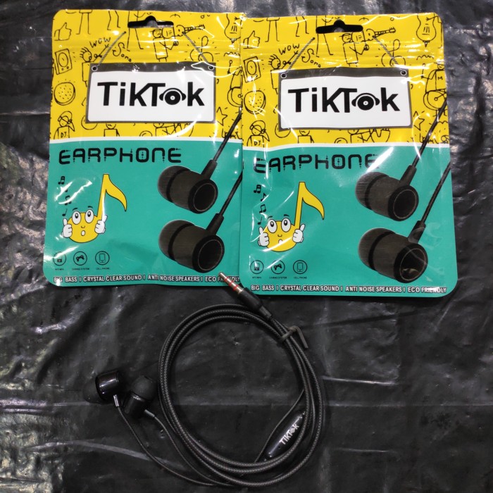 Foto Produk Handsfree Tik Tok Earphone Handset Tik Tok Strong bass Earphone dari vivan cell