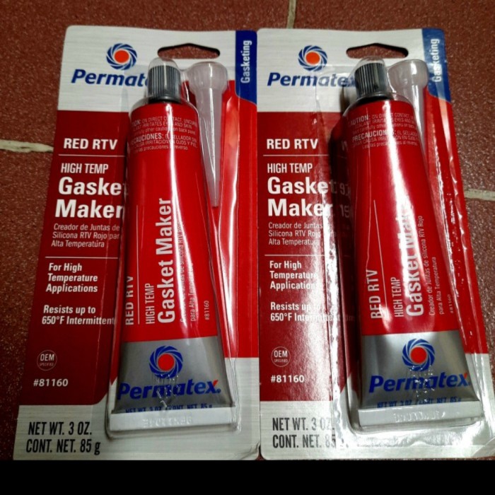 Jual Permatex Red RTV Silicon High temp Gasket Maker 26BR 85 g Ori