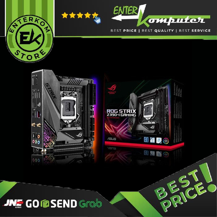 Asus ROG Strix Z390-I Gaming (LGA1151V2, Z390, DDR4, USB3.1, SATA3 ...