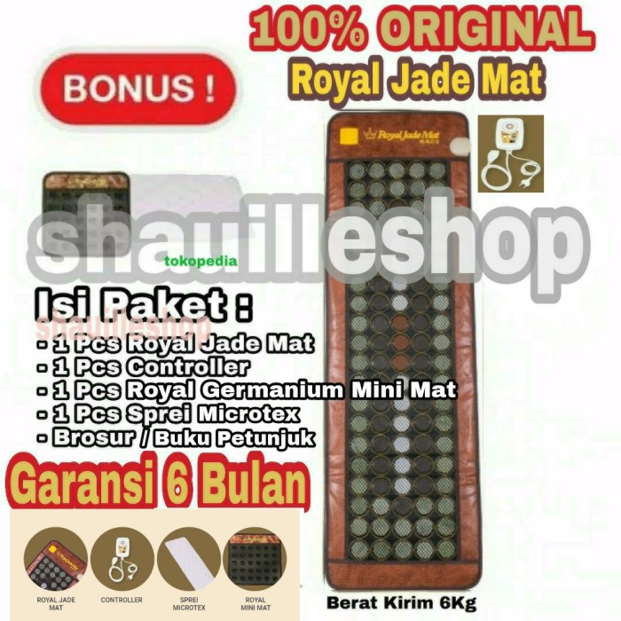 Foto Produk Royal Jade Mat (Bonus Mini Mat) ORIGINAL Lejel - Matras Kesehatan dari shauilleshop