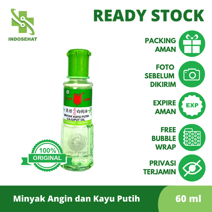 Bisa Cod Minyak Kayu Putih Cap Lang 60 Ml Lazada Indonesia