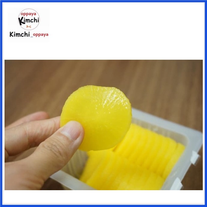 Foto Produk Danmuji Acar Lobak korea 400 gram homemade dari kimchi oppaya