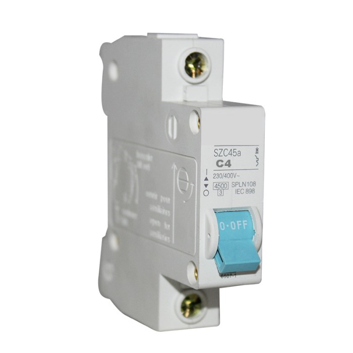 Jual EELIC MCB-C4 MCB Miniatur Circuit Breaker 4 Amper Maksimal 4500