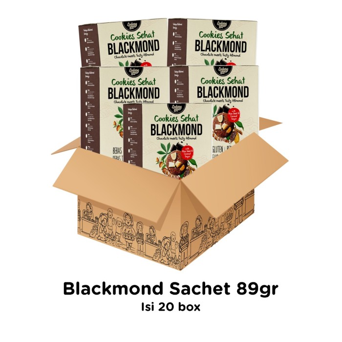 Foto Produk Blackmond Sachet 198gr Kartonan dari Official Ladang Lima