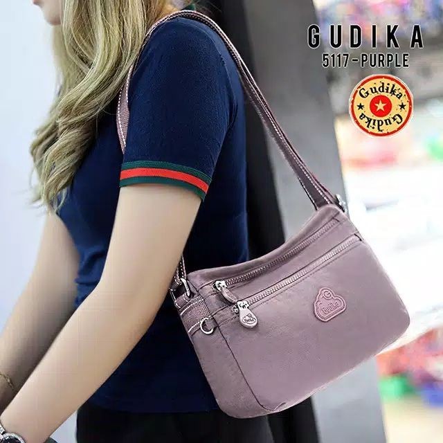 Foto Produk Tas Original GUDIKA 5117 Selempang Import terbaru - purple dari GUDIKA OFFICIAL STORE