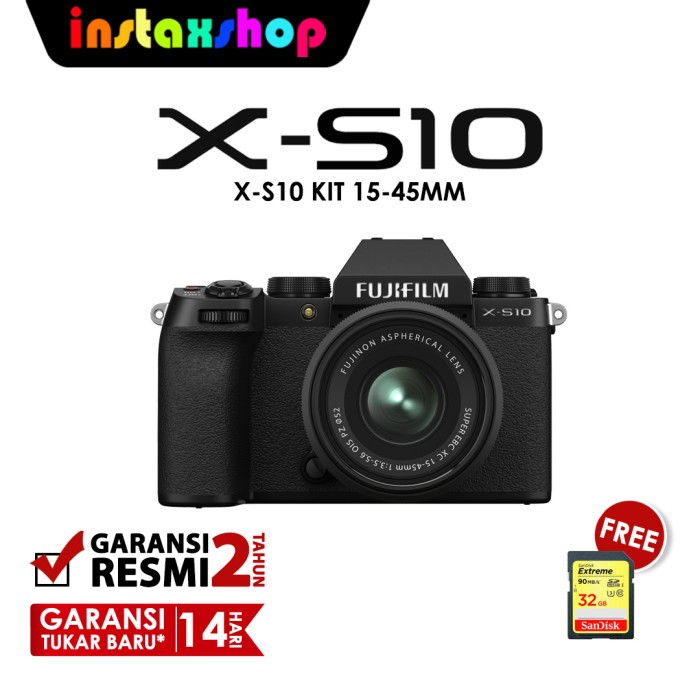 Jual Fujifilm X-S10 XS10 Kit 15-45mm Garansi Resmi FFID - Kota Bandung ...