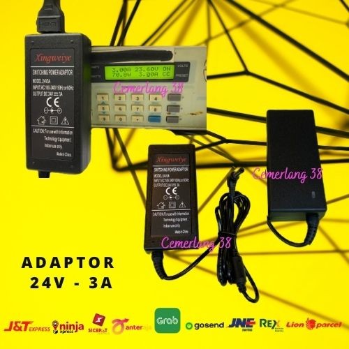 Foto Produk Switching Adaptor - Switching Power Supply Plastik 24V 3A dari Cemerlang 38