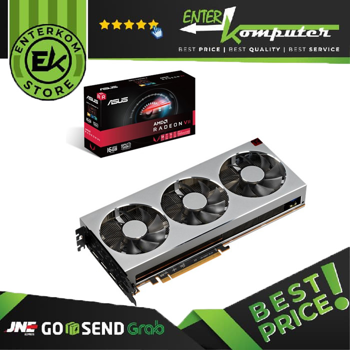 Asus Radeon VII 16GB HBM2 - Enterkomputer - Toko Komputer, Rakit