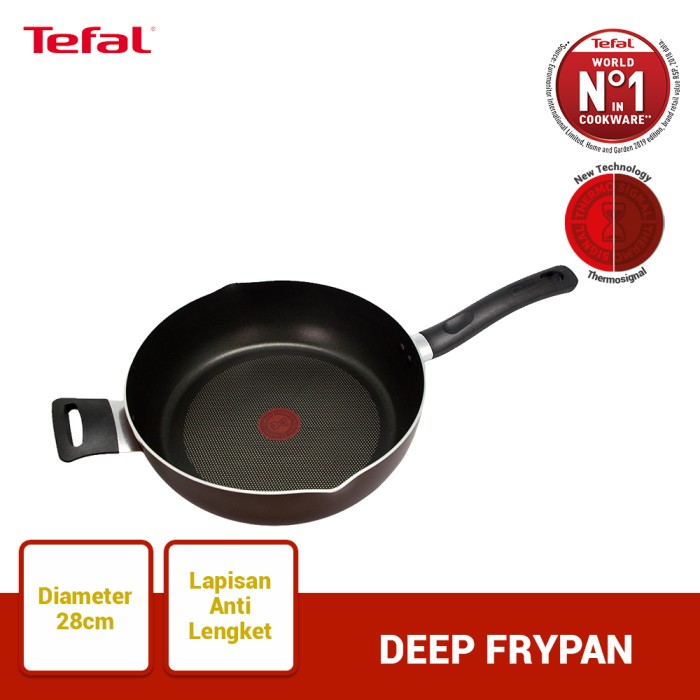 Foto Produk Tefal Day by Day Deep Frypan 28cm dari TefalKrups Official