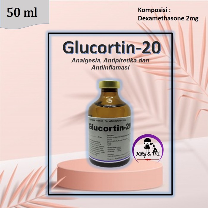 Foto Produk Glucortin 20 50 ml dari KITTY & ME