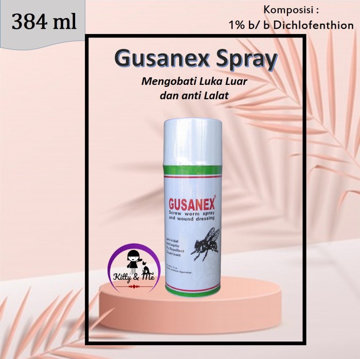 Foto Produk GUSANEX OBAT SEMPROT LUKA PADA HEWAN ANTI LALAT dari KITTY & ME
