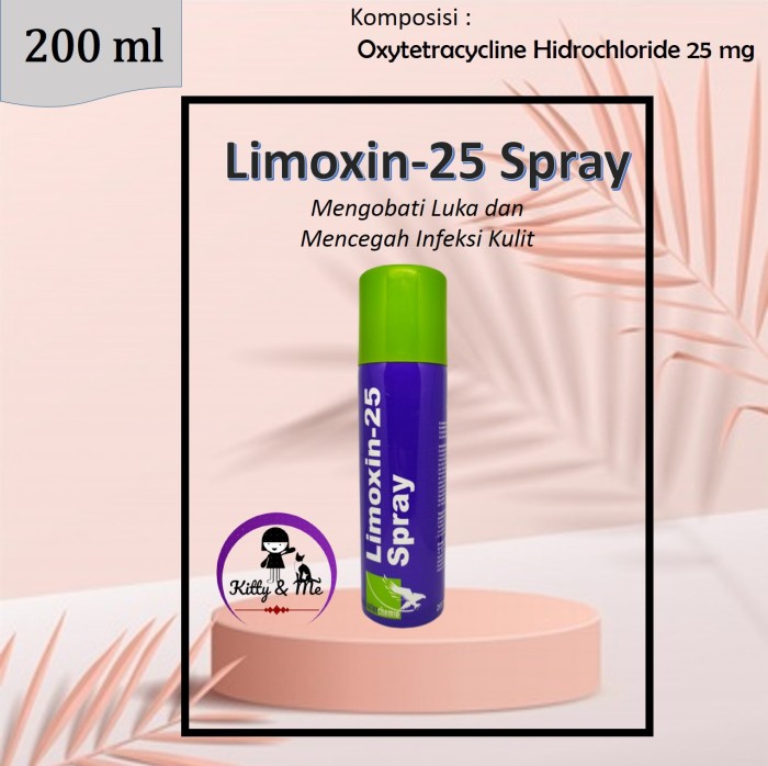 Foto Produk LIMOXIN 25 SPRAY ANTISEPTIK LUKA LUAR HEWAN TERNAK dari KITTY & ME